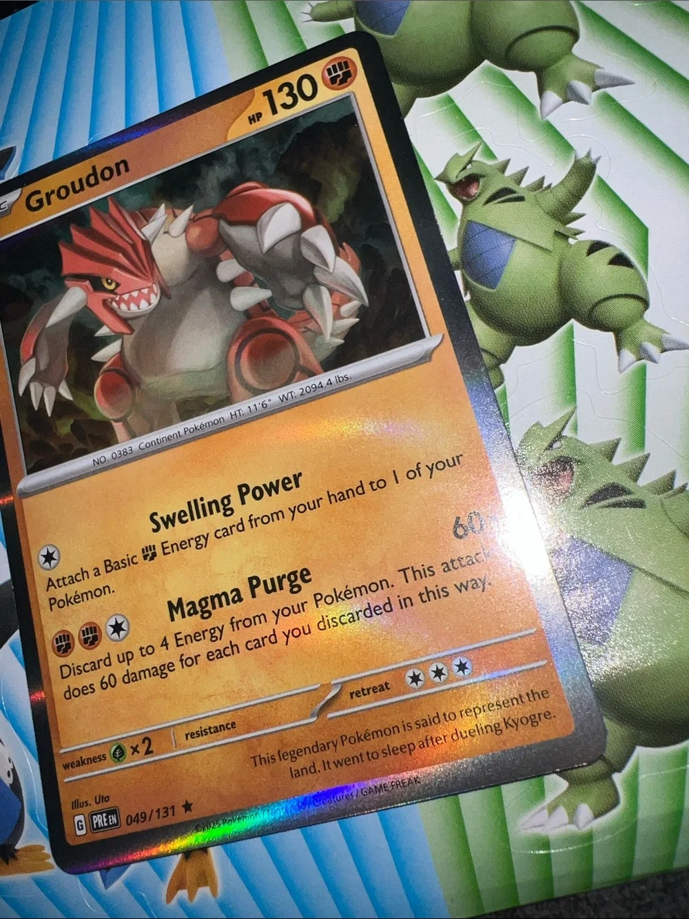 Pokemon groudon artwork